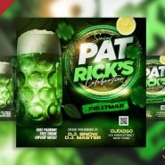 Saint patrick's day celebration event instagram post PSD Saint patrick's day celebration event instagram post PSD