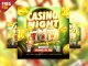 Casino night party event social media post PSD